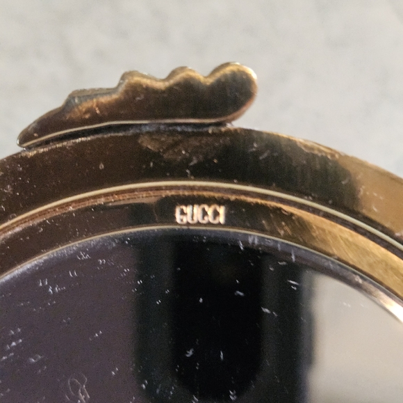 GUCCI VTG LOOSE POWDER COMPACT.INCLUDING LG.DUSTBAG.EUC!ELEGANT AS CAN BE ❤️ - Picture 7 of 15